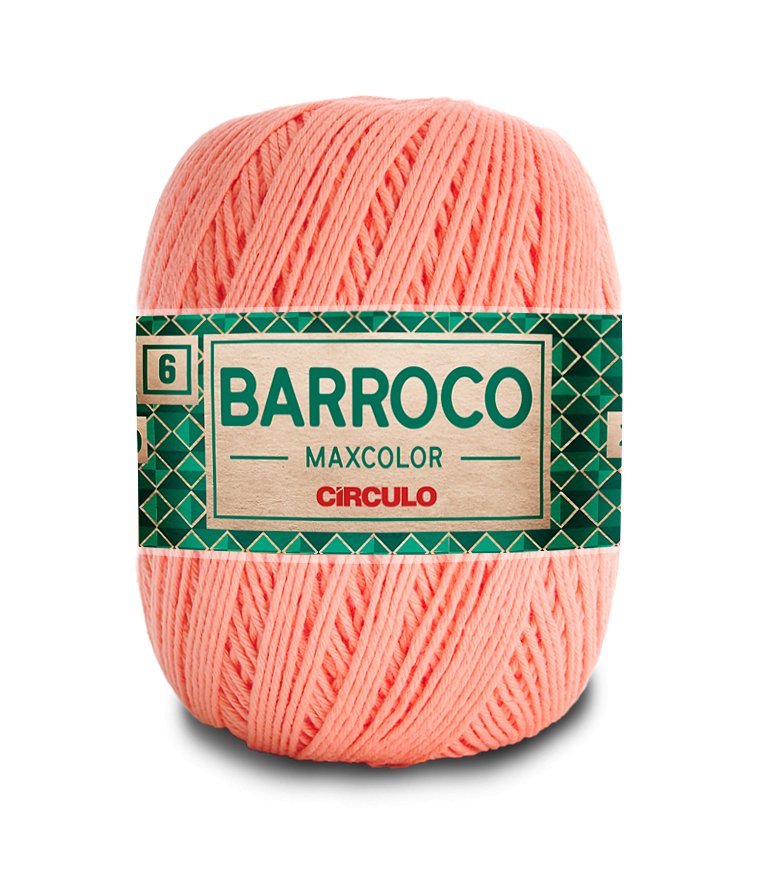 Circulo Barroco Maxcolor Cotton Yarn for detailed work.