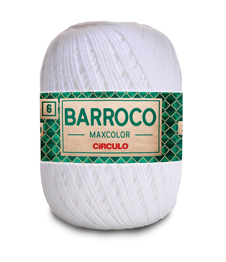 Circulo Barroco Maxcolor Cotton Yarn in vibrant patterns.