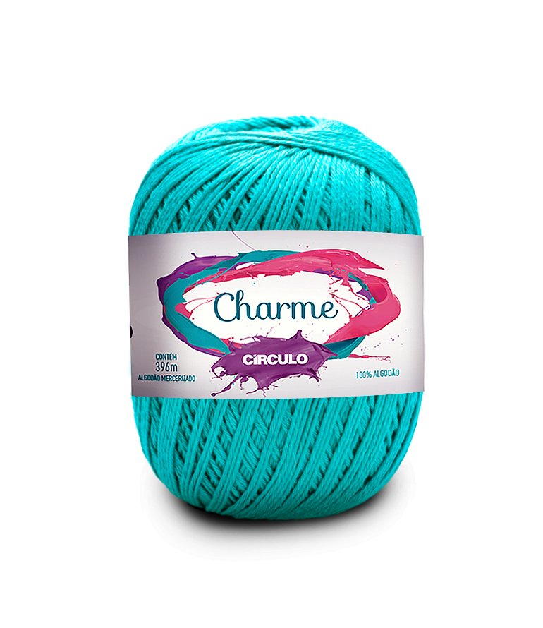 Handmade creation with Circulo CHARME Cotton Yarn.