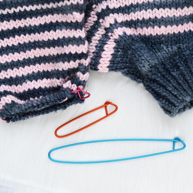 KnitPro Aluminium Stitch Holders for Knitting by Utility Tools