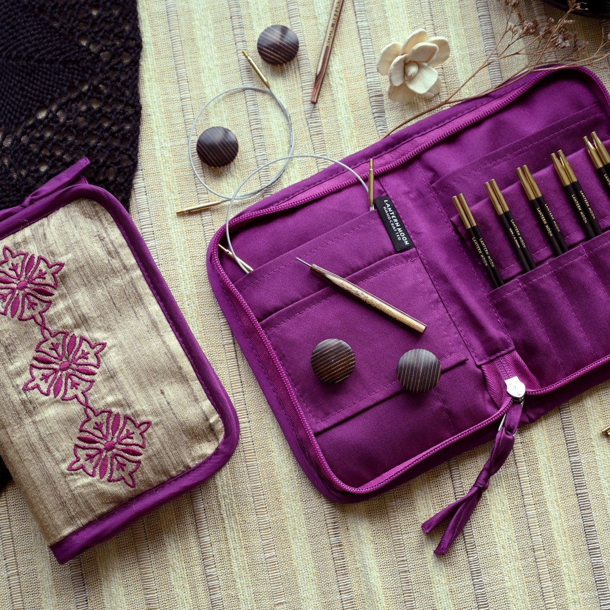 Premium Grace Needles Set by KnitPro Lantern Moon