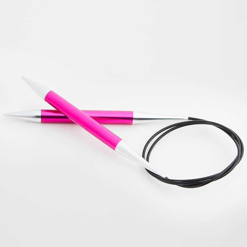 KnitPro Zing Fixed Circular Needles, multiple length configurations