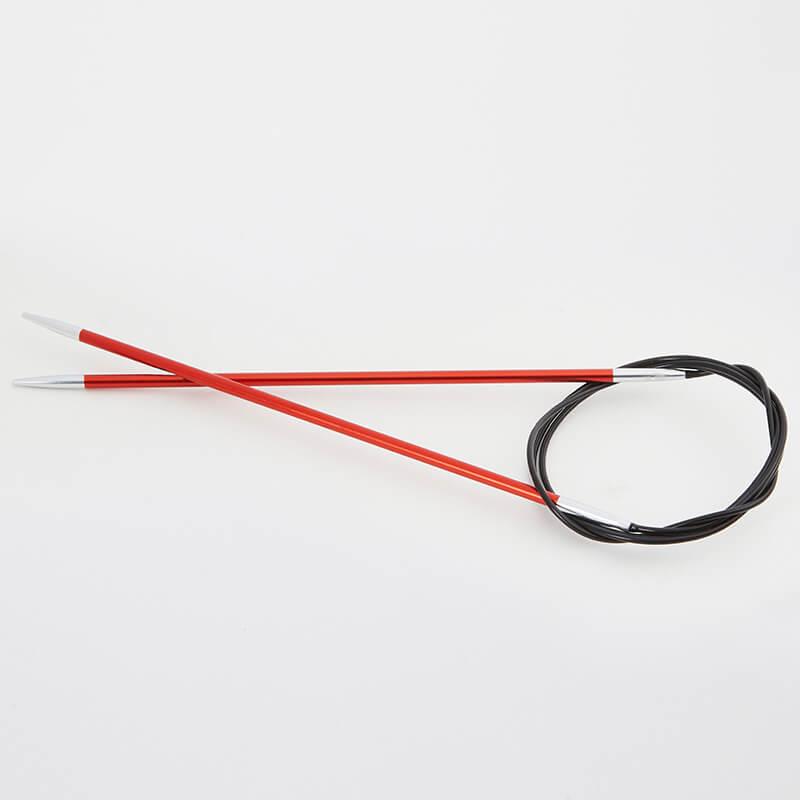 Versatile KnitPro Zing Fixed Circular Needles, various lengths