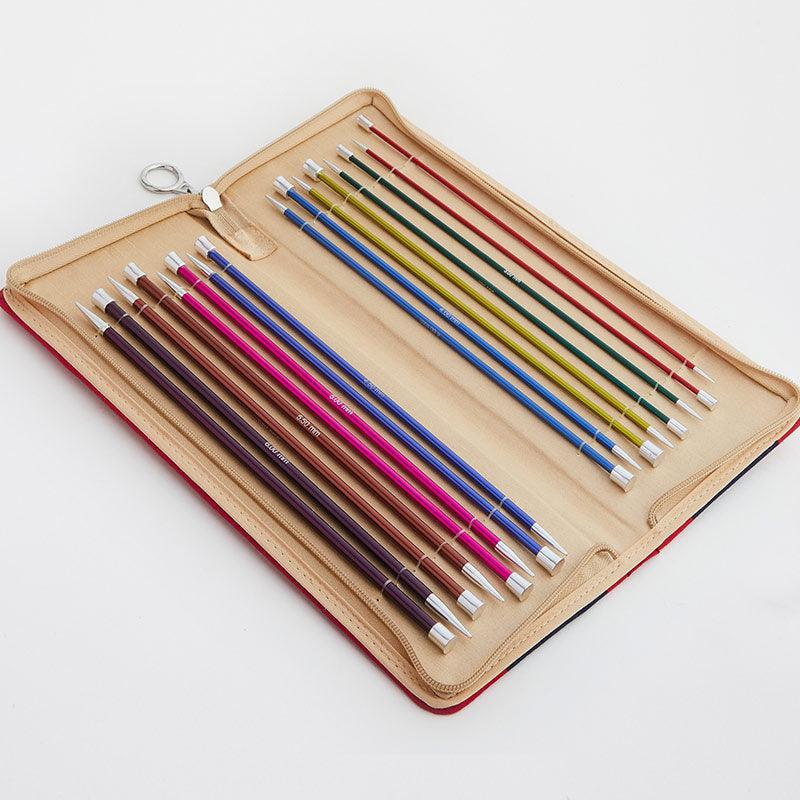 KnitPro Zing Single Pointed Needles sleek and colorful