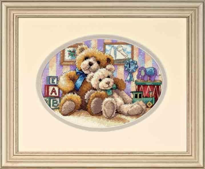 WARM & FUZZY Cross Stitch Kit by Dimensions