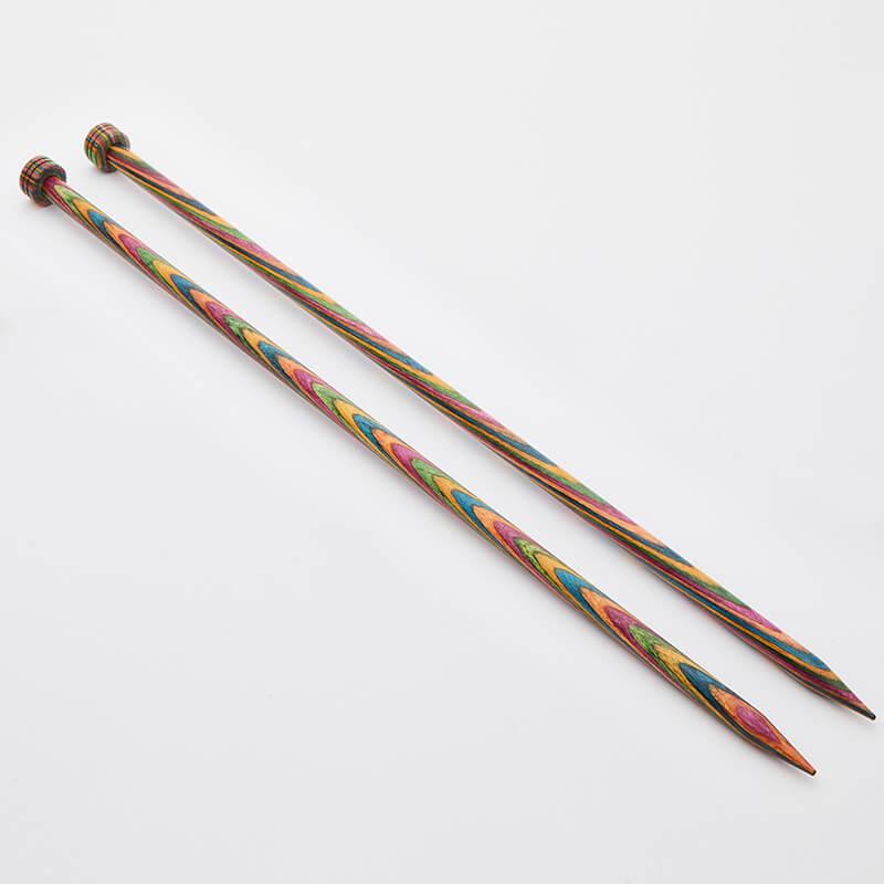 KnitPro Symfonie Wood Single Pointed Knitting Needles