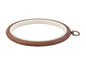 Round woodgrain finish hoop.