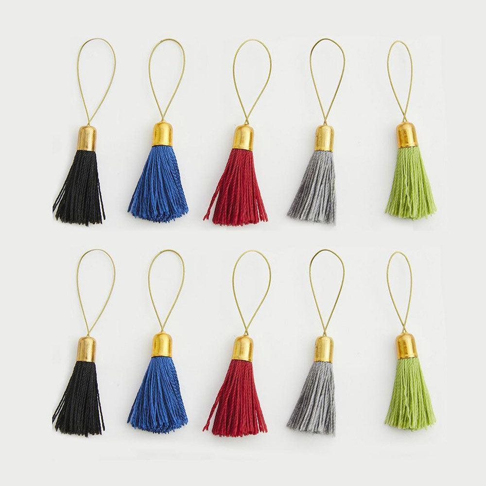 KnitPro Lantern Moon Tassel Stitch Markers Set