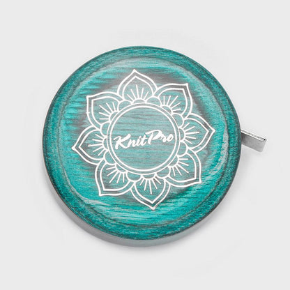 KnitPro Mindful Teal Retractable Tape Measure