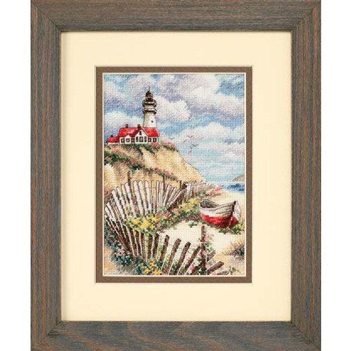 Cliffside Beacon cross stitch kit by DIMENSIONS.