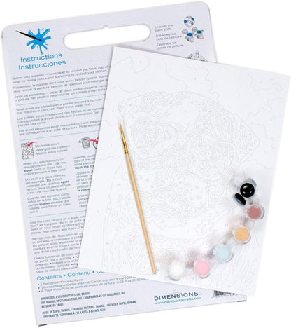 DIMENSIONS PAINTWORKS Dog Love painting kit.