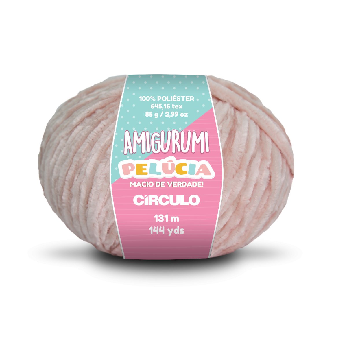 Circulo’s Pelucia Yarn, offering a velvet texture for amigurumi.