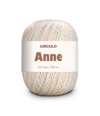 Circulo ANNE 100% Cotton Yarn – 250m/73g for Crochet and Knitting Projects