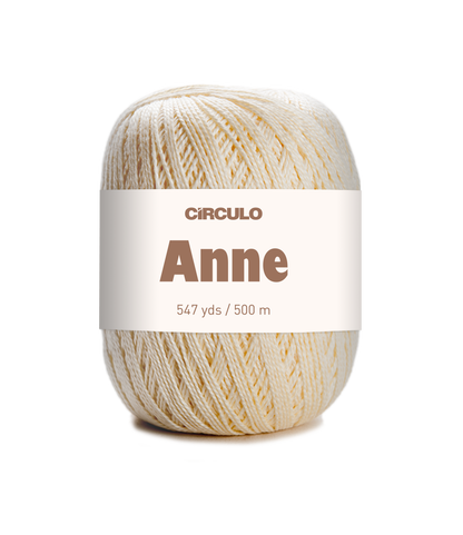 Circulo ANNE 100% Cotton Yarn – 250m/73g for Crochet and Knitting Projects