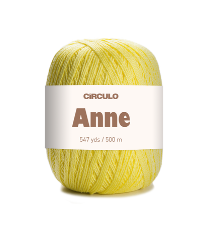 Circulo ANNE 100% Cotton Yarn – 250m/73g for Crochet and Knitting Projects