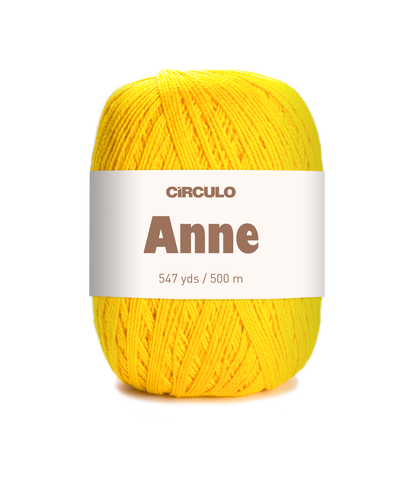 Circulo ANNE 100% Cotton Yarn – 250m/73g for Crochet and Knitting Projects