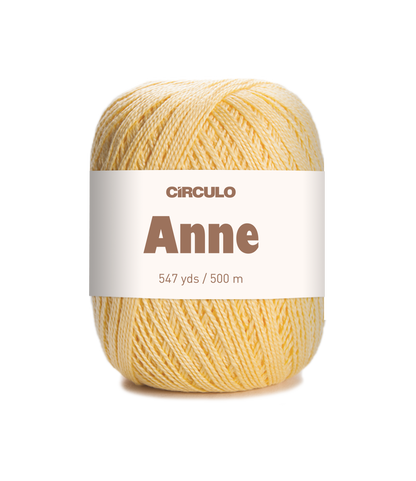 Circulo ANNE 100% Cotton Yarn – 250m/73g for Crochet and Knitting Projects