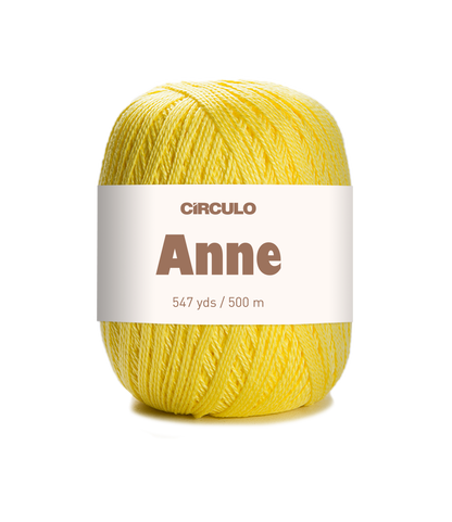 Circulo ANNE 100% Cotton Yarn – 250m/73g for Crochet and Knitting Projects