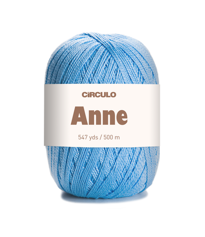 Circulo ANNE 100% Cotton Yarn – 250m/73g for Crochet and Knitting Projects