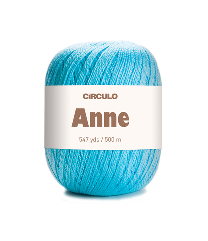 Circulo ANNE 100% Cotton Yarn – 250m/73g for Crochet and Knitting Projects