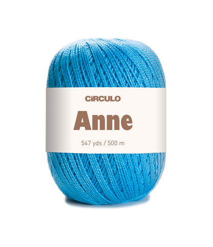 Circulo ANNE 100% Cotton Yarn – 250m/73g for Crochet and Knitting Projects