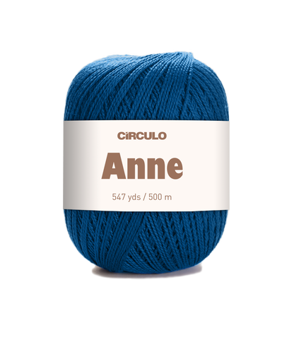 Circulo ANNE 100% Cotton Yarn – 250m/73g for Crochet and Knitting Projects