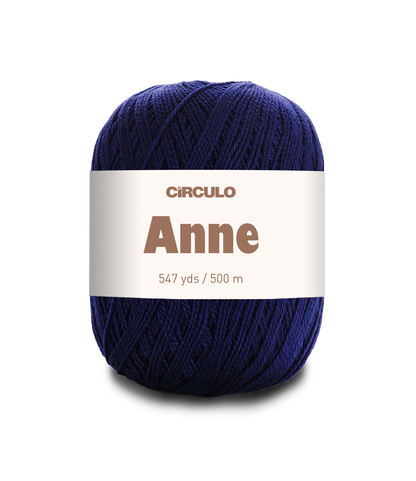 Circulo ANNE 100% Cotton Yarn – 250m/73g for Crochet and Knitting Projects