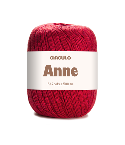 Circulo ANNE 100% Cotton Yarn – 250m/73g for Crochet and Knitting Projects