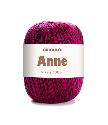 Circulo ANNE 100% Cotton Yarn – 250m/73g for Crochet and Knitting Projects