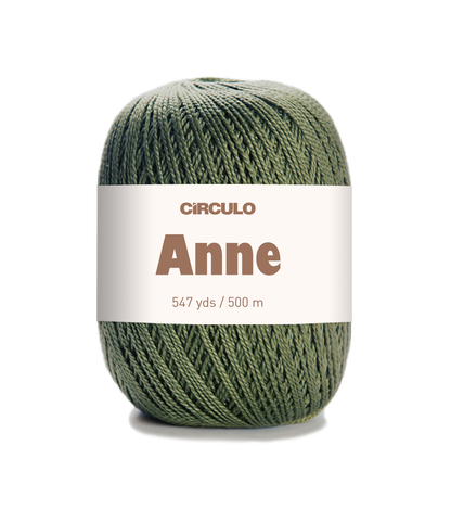 Circulo ANNE 100% Cotton Yarn – 250m/73g for Crochet and Knitting Projects