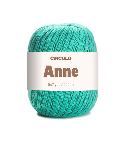 Circulo ANNE 100% Cotton Yarn – 250m/73g for Crochet and Knitting Projects