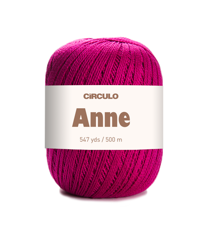 Circulo ANNE 100% Cotton Yarn – 250m/73g for Crochet and Knitting Projects