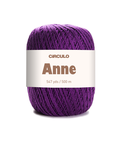 Circulo ANNE 100% Cotton Yarn – 250m/73g for Crochet and Knitting Projects