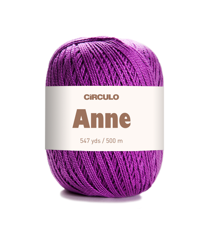 Circulo ANNE 100% Cotton Yarn – 250m/73g for Crochet and Knitting Projects