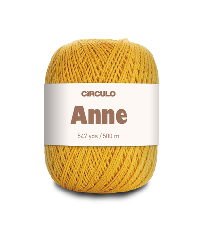 Circulo ANNE 100% Cotton Yarn – 250m/73g for Crochet and Knitting Projects