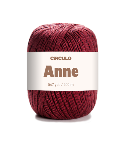 Circulo ANNE 100% Cotton Yarn – 250m/73g for Crochet and Knitting Projects