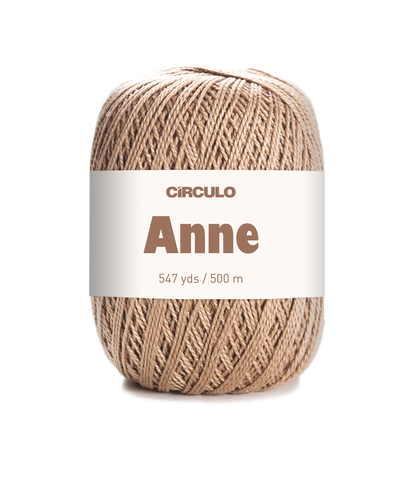 Circulo ANNE 100% Cotton Yarn – 250m/73g for Crochet and Knitting Projects