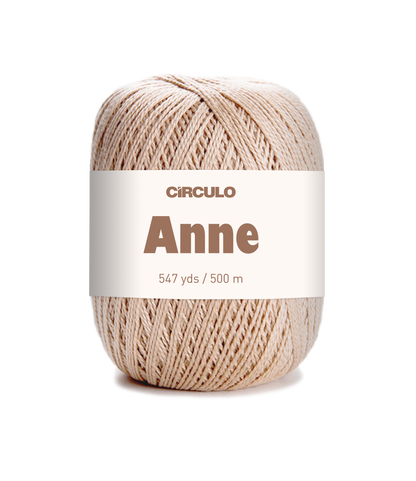 Circulo ANNE 100% Cotton Yarn – 250m/73g for Crochet and Knitting Projects