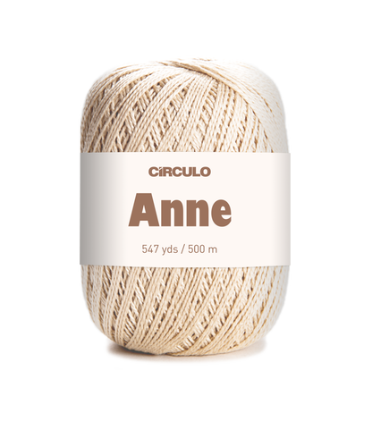 Circulo ANNE 100% Cotton Yarn – 250m/73g for Crochet and Knitting Projects