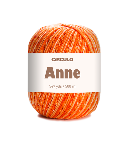 Circulo ANNE 100% Cotton Yarn – 250m/73g for Crochet and Knitting Projects