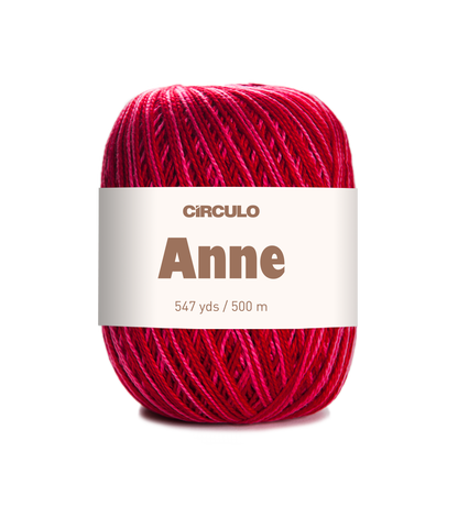 Circulo ANNE 100% Cotton Yarn – 250m/73g for Crochet and Knitting Projects