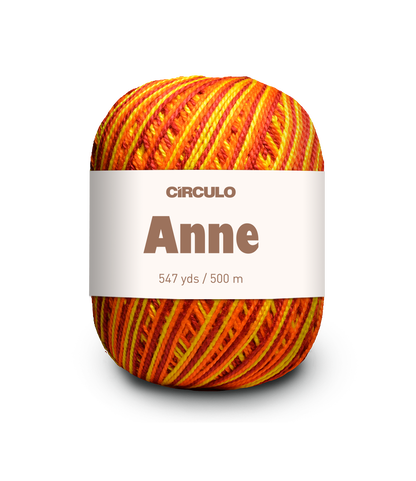 Circulo ANNE 100% Cotton Yarn – 250m/73g for Crochet and Knitting Projects