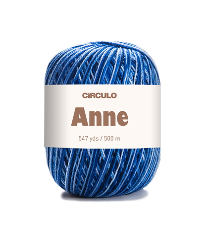 Circulo ANNE 100% Cotton Yarn – 250m/73g for Crochet and Knitting Projects