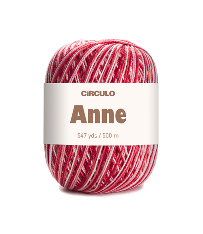 Circulo ANNE 100% Cotton Yarn – 250m/73g for Crochet and Knitting Projects