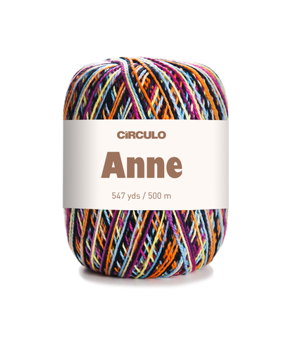 Circulo ANNE 100% Cotton Yarn – 250m/73g for Crochet and Knitting Projects