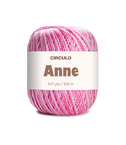 Circulo ANNE 100% Cotton Yarn – 250m/73g for Crochet and Knitting Projects