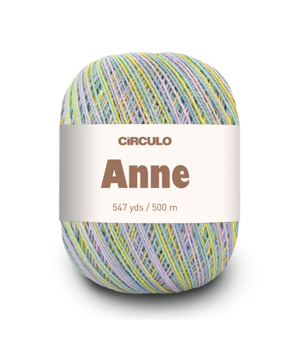 Circulo ANNE 100% Cotton Yarn – 250m/73g for Crochet and Knitting Projects