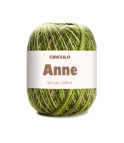 Circulo ANNE 100% Cotton Yarn – 250m/73g for Crochet and Knitting Projects