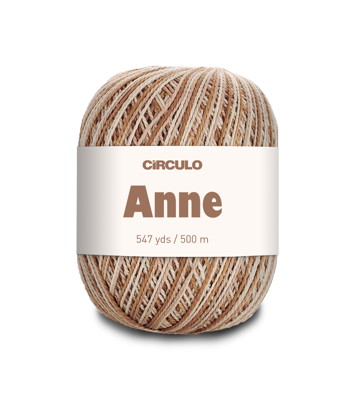 Circulo ANNE 100% Cotton Yarn – 250m/73g for Crochet and Knitting Projects