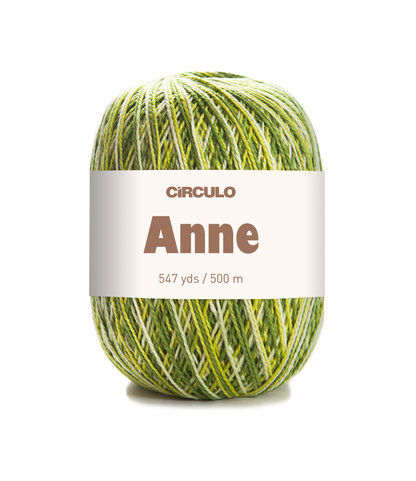 Circulo ANNE 100% Cotton Yarn – 250m/73g for Crochet and Knitting Projects